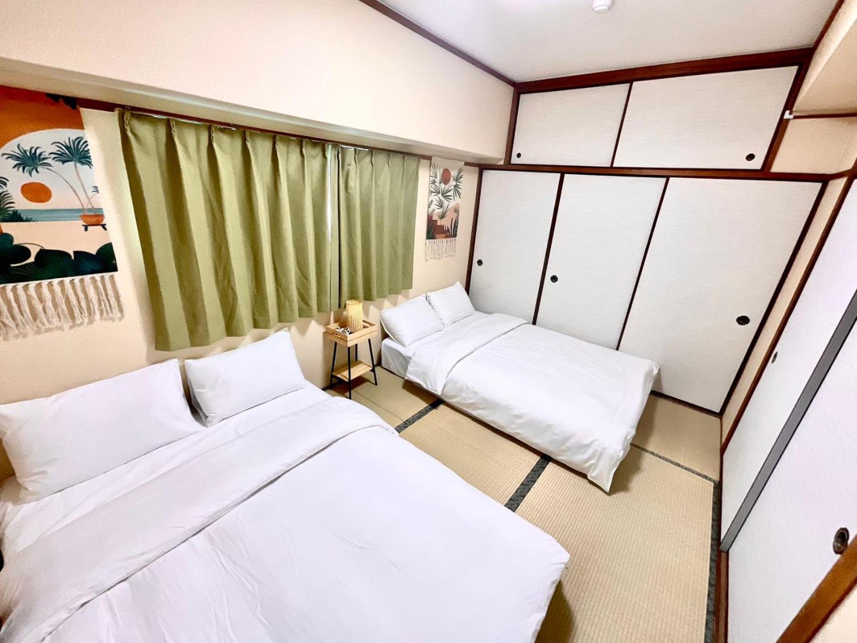 嵐 難波西 民宿 Bed And Breakfast Osaka Rum bild